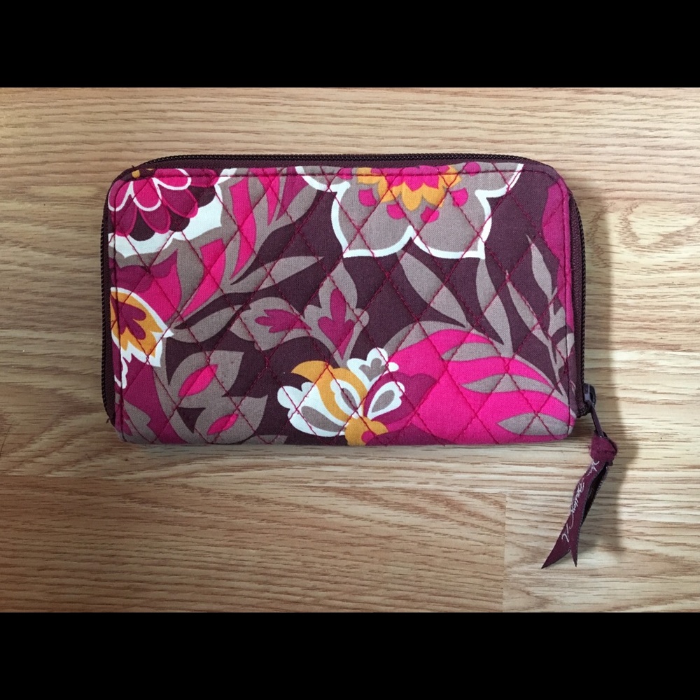 Vera Bradley Pink Floral Wallet